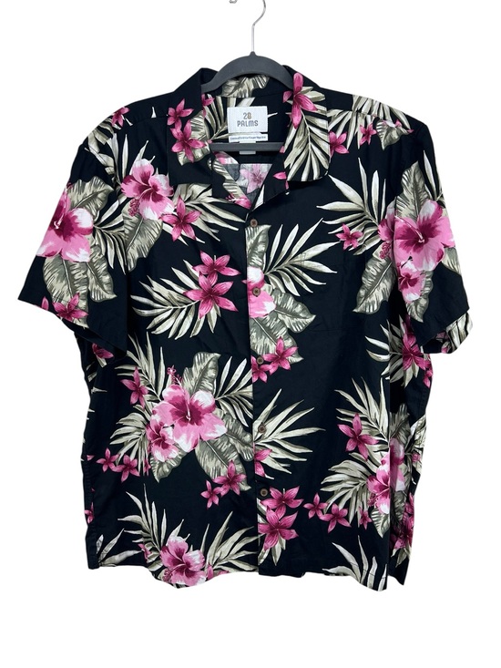 28 Palms Other - 28 Palms Tropical Hawaiian Button Down Short Sleeve Shirt Mens XXL